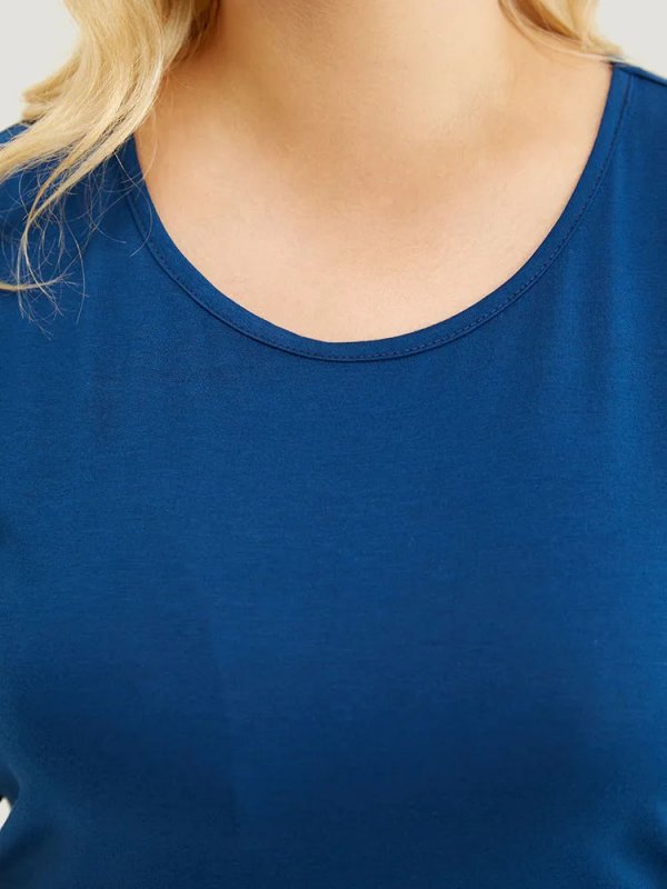 Solid Button Pocket Shirt Collar Belted Maxi Dress