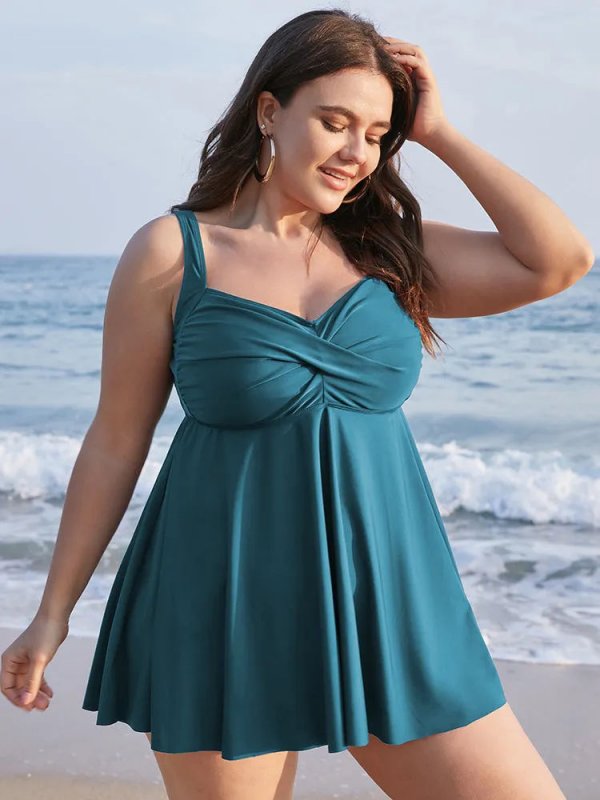 Striped Contrast Dolman Sleeve V Neck T-shirt