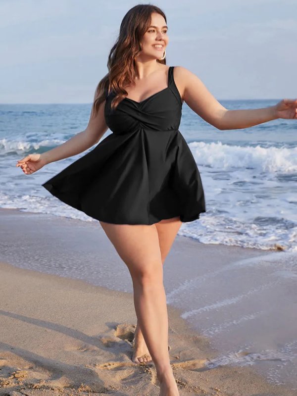 Striped Contrast Dolman Sleeve V Neck T-shirt