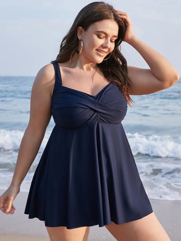 Striped Contrast Dolman Sleeve V Neck T-shirt